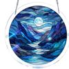 Puzzle Sun Catcher Stained Glass Window Hangings Acrylic Suncatchers Decors for Home Garden Ornament Housewarmings Gift