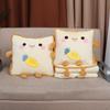 Two-in-One Embroidery Throw Pillow and Quilt: Logo Print Cushion for Bed, Car, Office, or Nap