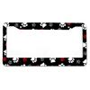 Peach Heart Pattern American Standard Aluminum Alloy Car License Plate Waterproof License Plate Cover Car Decoration License Plate Covers Frames 6