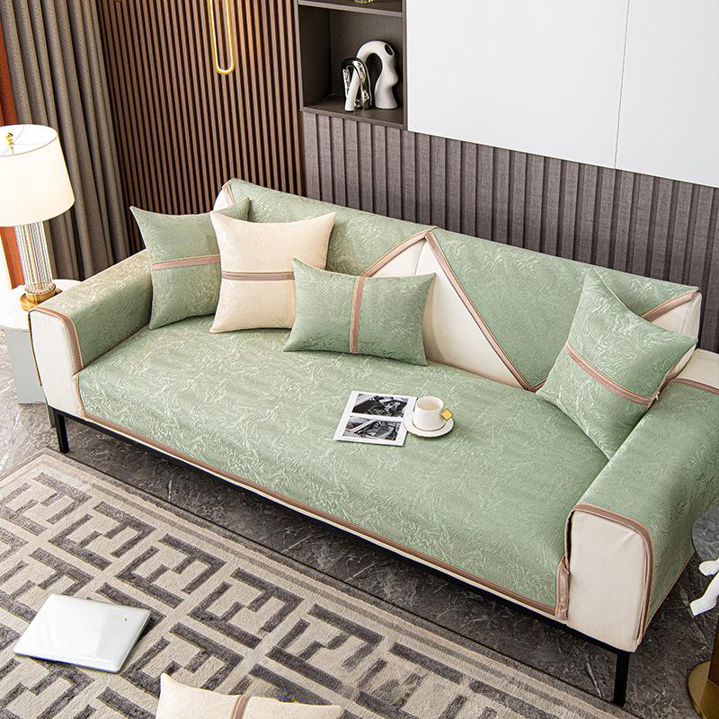 Chenille Sofa Cushion Four Seasons Universal Three Seats One Imperial Concubine Sofa Cover Cover Cloth High Sense
