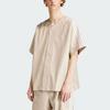 Adidas Originals Adicolor Faux Leather Shirt Men Tops Light-Brown IZ4051