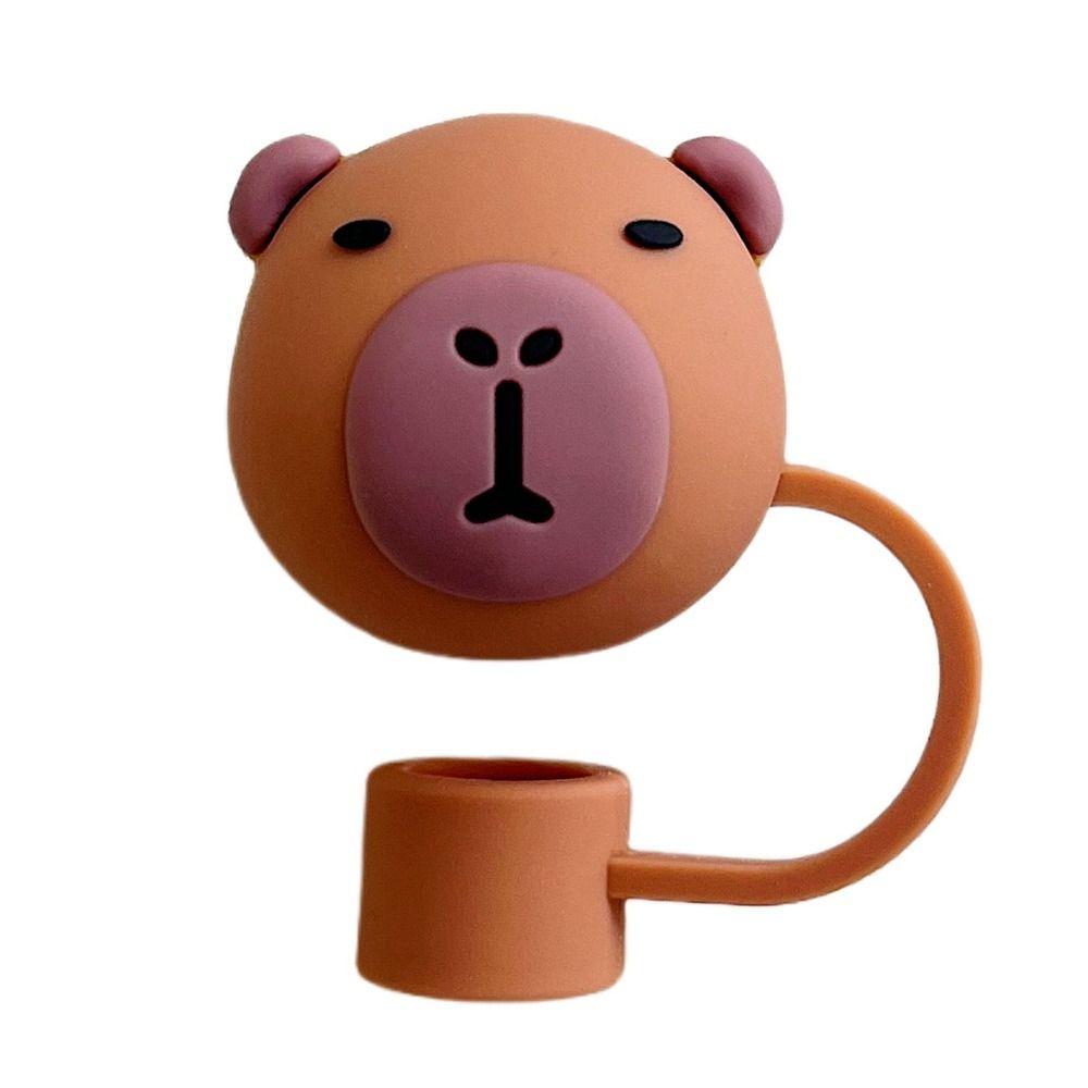 Cup Accessories Silicone Straw Plug Reusable Straw Tips Cover Drinking Dust Cap Water Glass