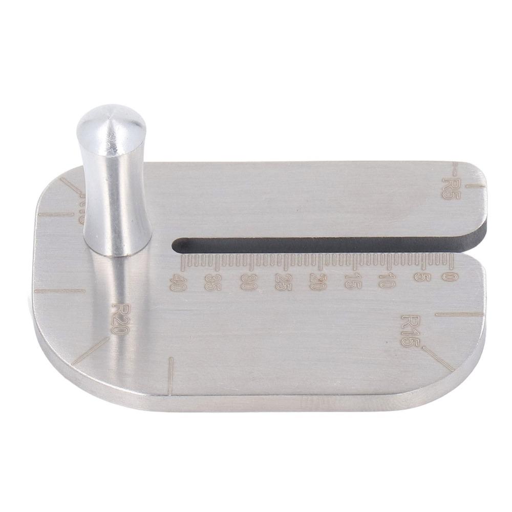 Auxiliary Chopper Leather Stitching Aid Stainless Steel Leather Crafting Tool For Leather Crafting