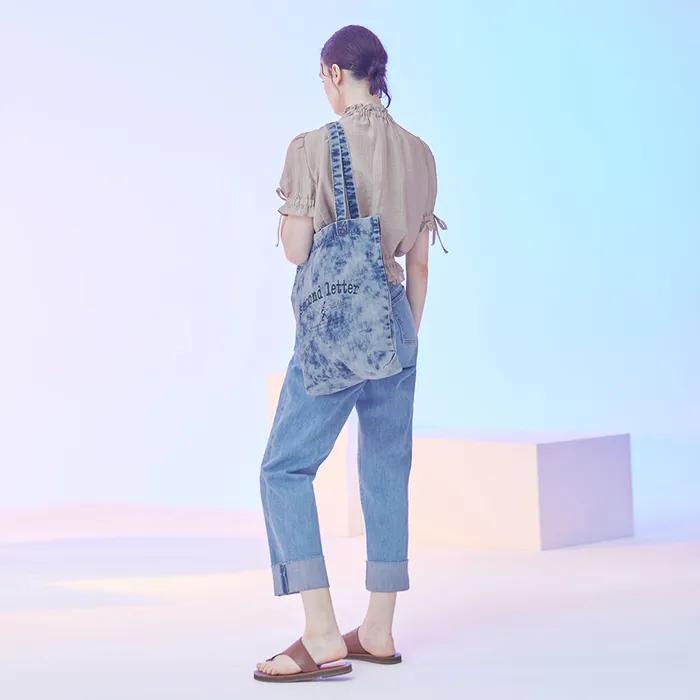 DENIM PRINT ICE ECO BAG