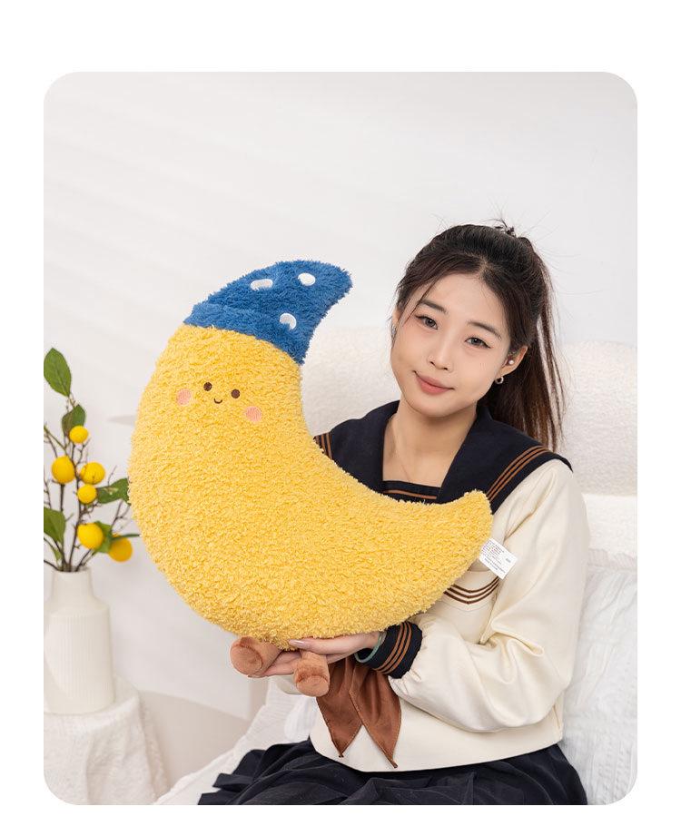 Modern Minimalist Star Cushion: Cute Cloud Tatami Sofa for Living Room