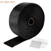 Y4UA Motorcycle Fiberglass Heat Tape Exhaust Pipe Insulation Thermal Heat Wrap Cotton Heat Insulation
