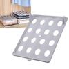 Clothes Organizer Tray Innovative Household T Shirt Clothing Folding Storage Shelf Rack Grey
