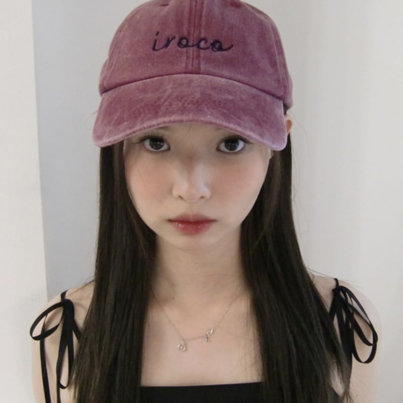 

iroco logo vintage ball cap_purple purple
