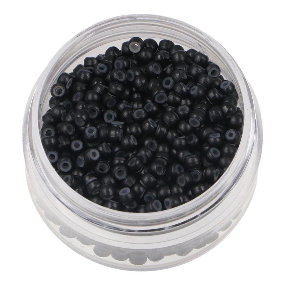 1000 Pcs Micro Beads Silicone Nano Rings Hair Rings Lined Hair Beads  Salon