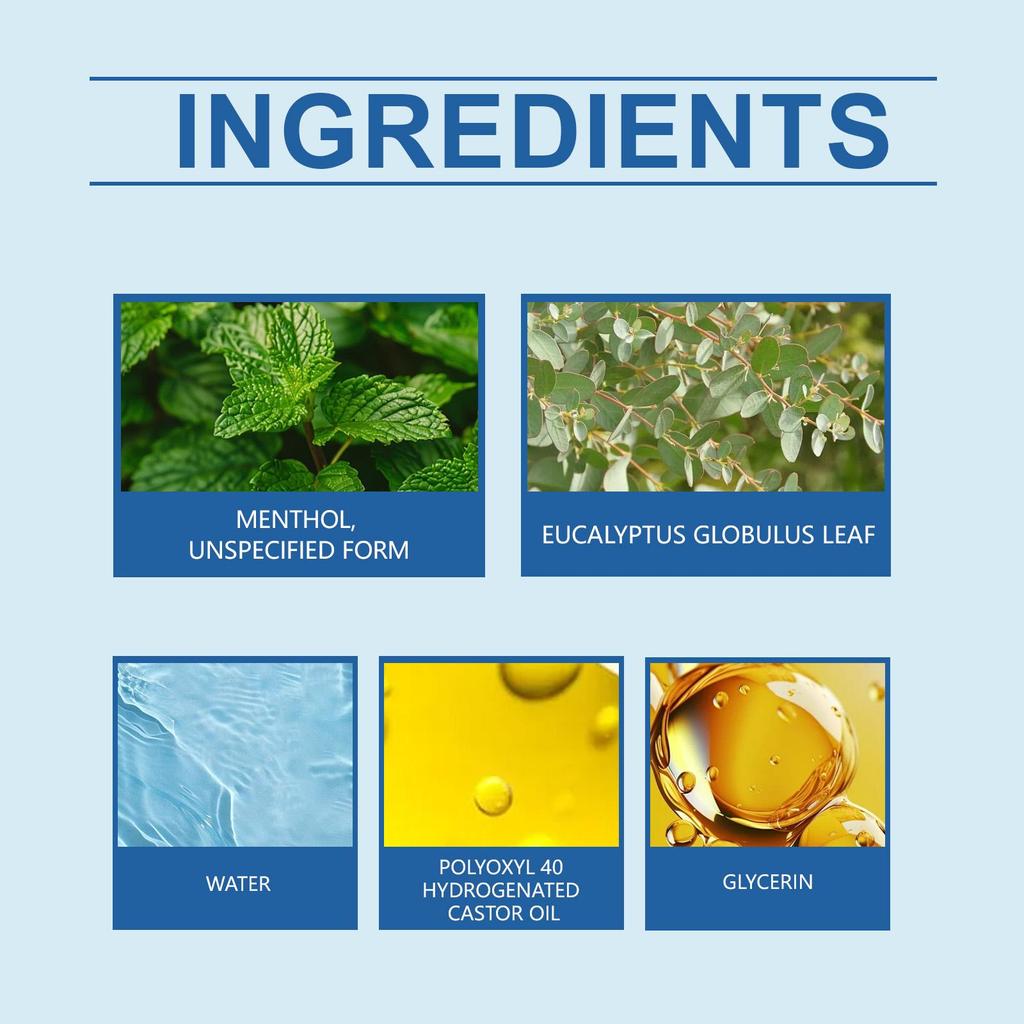 South Moon Kräuter-Linderungs-Inhalator Tägliche Reinigung Nasenbeschwerden Sanft Nährend Erfrischend Beruhigend Nase