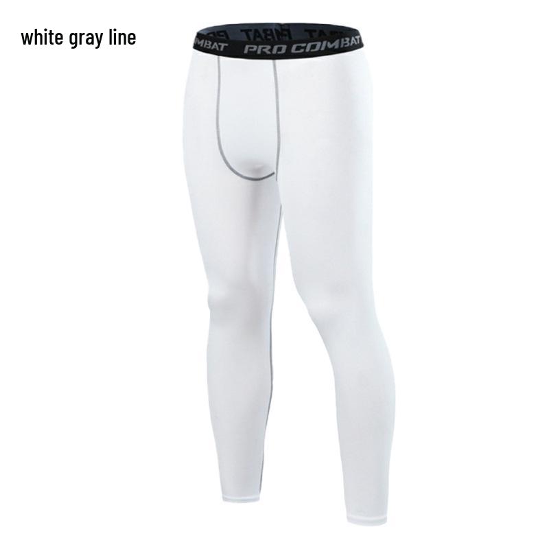Men's Compression Training Tights - Base Layer Pants for Running, Basketball, and Fitness