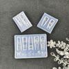 Cream Punk Rabbit Ribbon Mold Falcon Peacock Love Birds 3D Acrylic Mold Nail Art Decorations Nails Diy Silicone Nails Mold