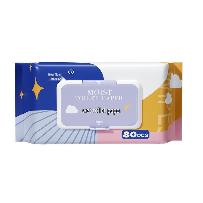 Flushable Degradable Extra Thick Wet Toilet Wipes for Private Parts