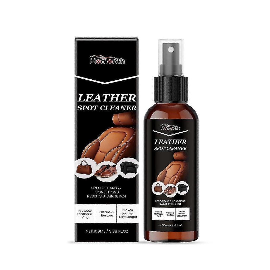 Multi-Functional Leather Cleaner - Nourishes, Repairs & Restores Car Leather, 100ml | Gentle, Residue-Free Stain Removal for Softer, Like-New Leather