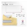 DAILY PRAIRIE Imabari Towel Face Towel Set of 34 x 80 cm 5, Cotton, Reversible, (Mimosa/Gray)