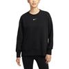 Sportbekleidung Phoenix Fleece FW24 Fleecegefüttert Thermisch Rundhalsausschnitt Sport Langarm Sweatshirt Damen FZ4271-010