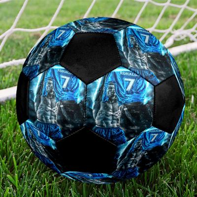 Size 5 Printed Football Resistant Outdoor Training Soccer Ball