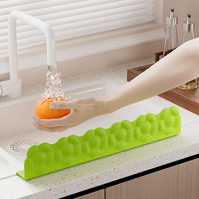 1pc Silicone Splash Guard Sink & Shower - Heavy-Duty Splash Barrier, Non-Slip Dishwasher Splash Deflector,Bathtub Splash Stopper