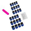 24pcs Nail File Press On Nails Nail Glue Nails Stikers Gifts Full Cover Fake Nails  Nail Art