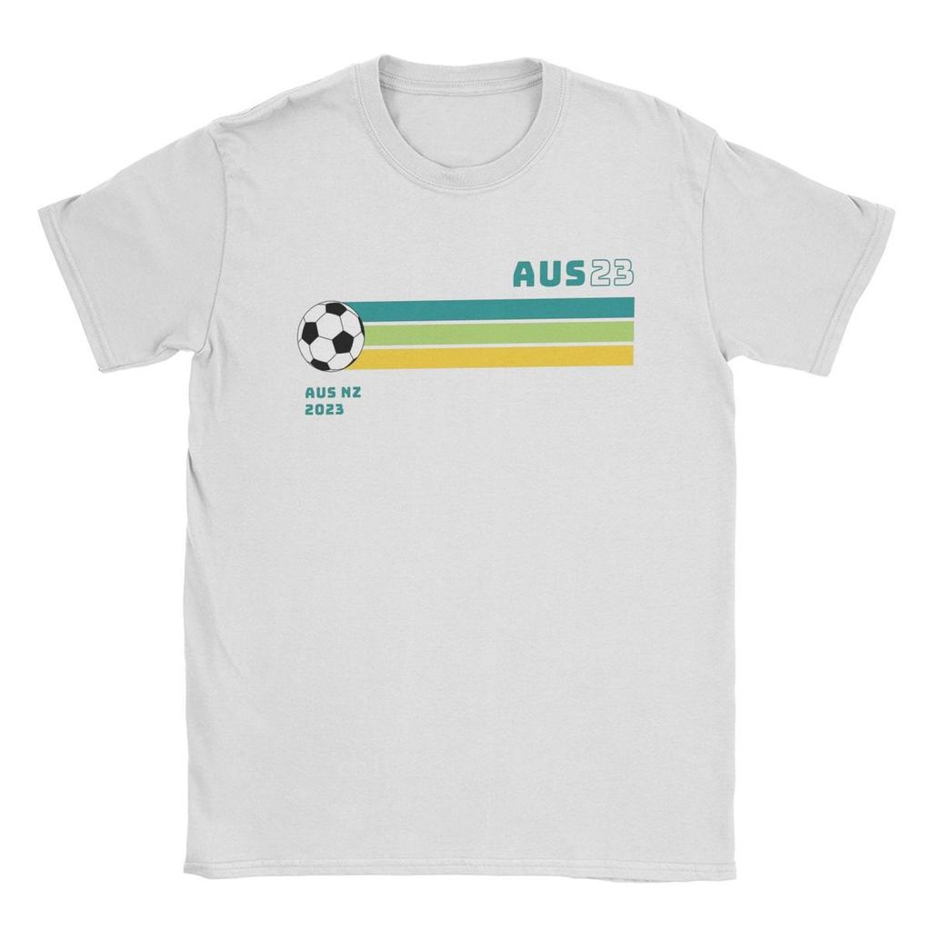 Matildas Australia Womens Soccer Men T Shirts Tee Shirt Short Sleeve Round Neck T-Shirts Pure Cotton Birthday Gift Clothing