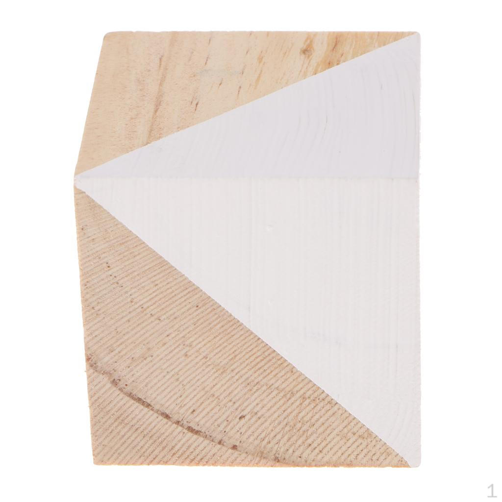 Square Blocks Wooden Cube Puzzle DIY белый