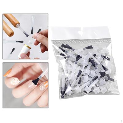 50 Nail Polish Brush Heads for Liquid Application