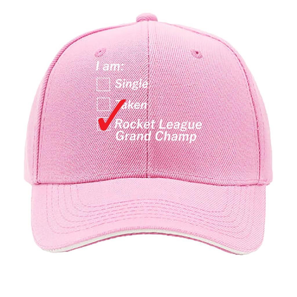 A Humorous Design with I Am Rocket League Grand Champ Text, Adding a Touch of Gaming Pride Sandwich Baseball Cap