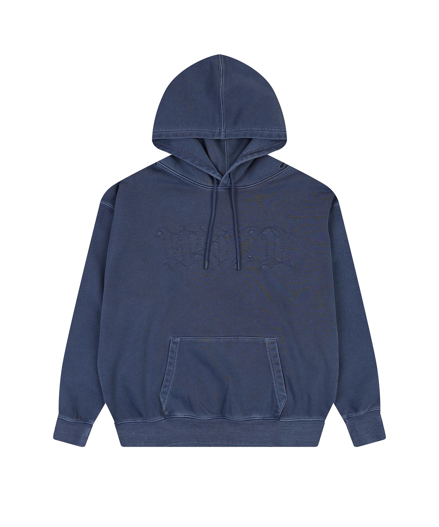 W Standard Pigment Hooded Sweatshirt [Navy] Navy/M