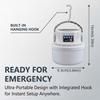Waterproof LED Solar Camping Light LED Light Rechargeable Light Solar Camping Lights  Emergency Use