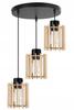 MODERN WOODEN LED CEILING HANGING LAMP