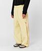 IEY Cover Zip-Up Nylon Pants Lemon