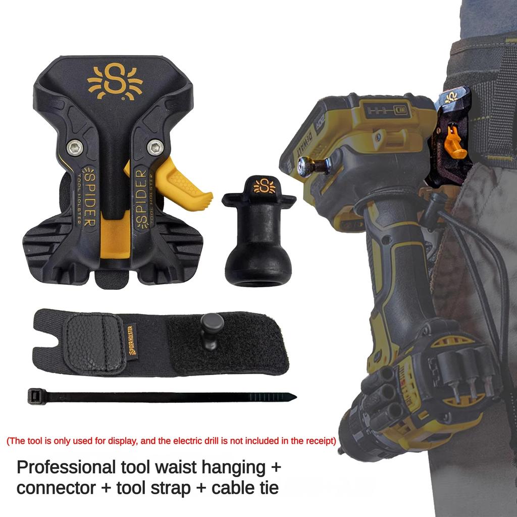 Elektrisk Verktøy Midjeoppbevaring Rask Opphenging Bærbar Håndverktøy Modifikasjonssett Elektrisk Midjeverktøy Organiser Tilbehør