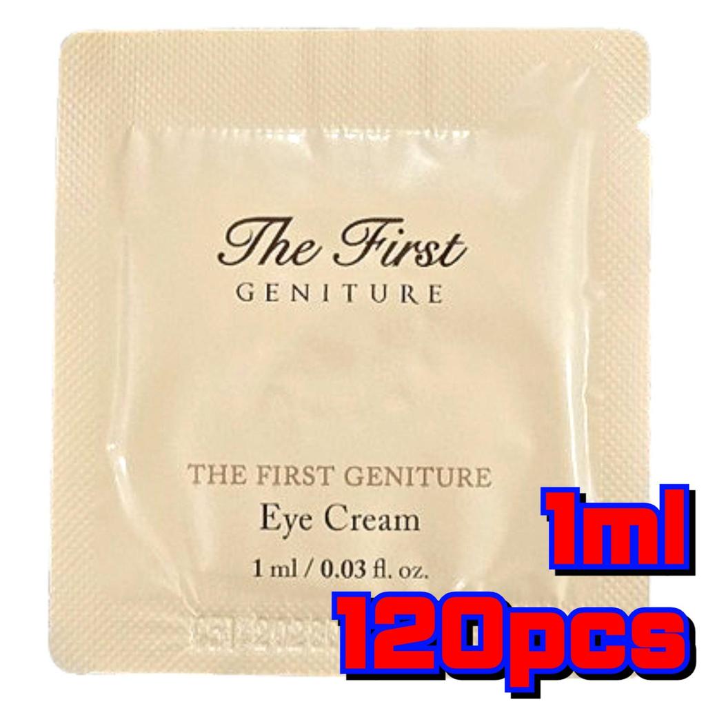 OHUI The First Geniture Eye Cream 1ml × 60pcs | Korean Luxury Anti-Aging & Firming Eye Care Sample Set