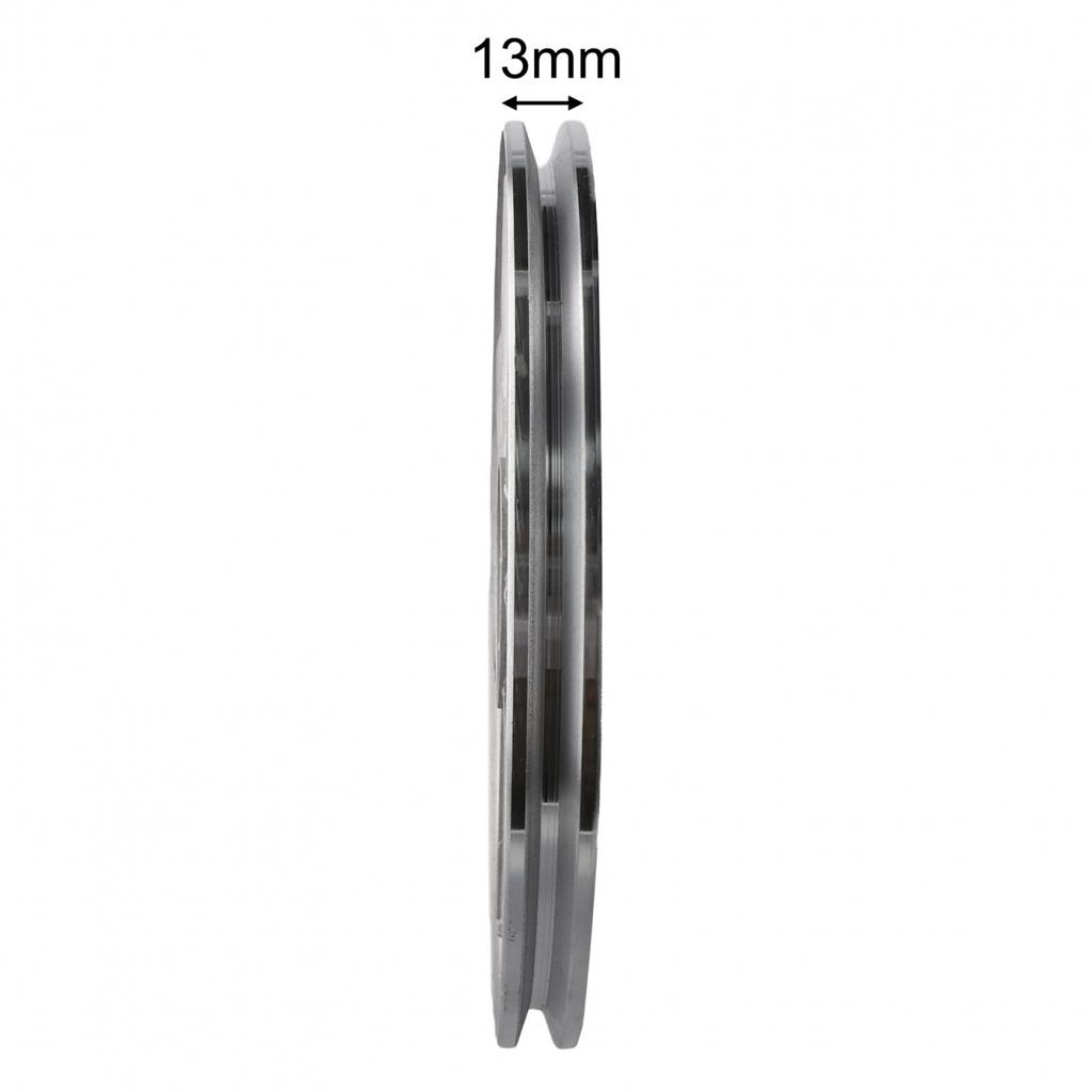 300mm Air Compressor Belt Pulley Single Groove Triangle Wheel Accessory New