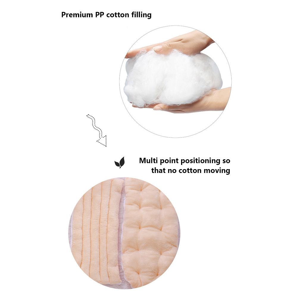 Cat Bed Cave For Indoor Cats Comfortable PP Cotton Filling Plush Cave Bed Removable Washable Small Dog Cave House Warming Nest