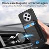 Case with Card Holder For Xiaomi Redmi 14C 4G/14R 5G/Poco C75 4G Leather+PC+TPU Kickstand Phone Cover