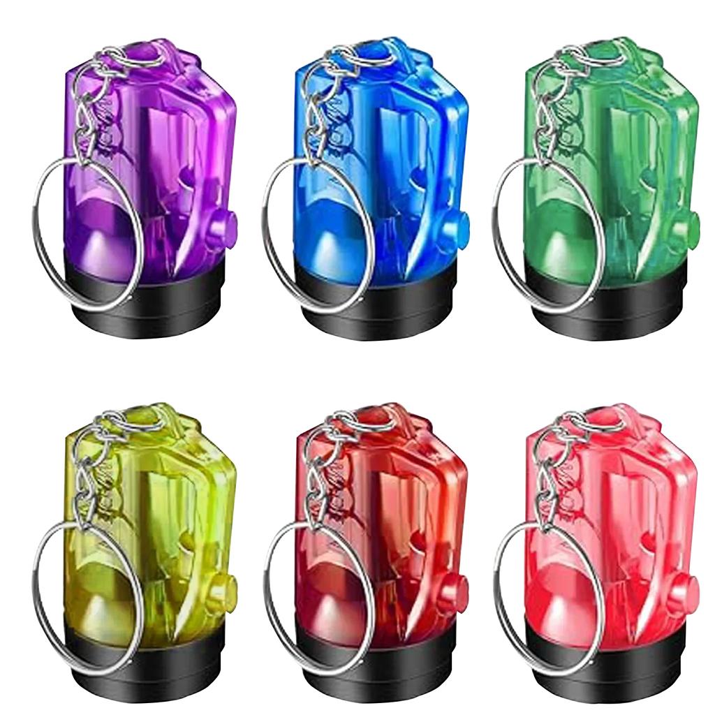 1-6 PCS Mini LED Keychain Light Pocket-sized Mini Flashlight Small Torch Portable Keychain Flashlight Pendant