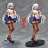 Aixlan Original 26cm Figur Alvina Sexy Doppelzöpfe Mädchen PVC Actionfigur Anime Weihnachtsgeschenk Sammlerfigur