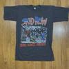 Vintage SKID ROW Tour Skids Across America Band Metal T-Shirt