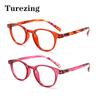 Turezing 2 Pack Reading Glasses For Men Women with Printed Frame Decorative Eyeglasses HD Presbyopia Eyewear