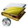 Emergency Blanket Windproof Waterproof Foil Thermal Blanket for Camping Hiking Marathon