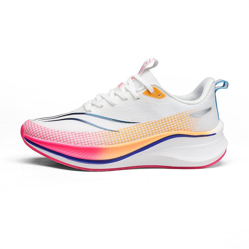 Sneakers women's 2025 new running shoes couple travel shoes lightweight carbon board jogging shoes breathable men's shoes