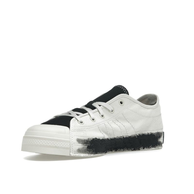 adidas Y-3 Nizza Low Talc Black Unisex Sneakers Cream JQ2455