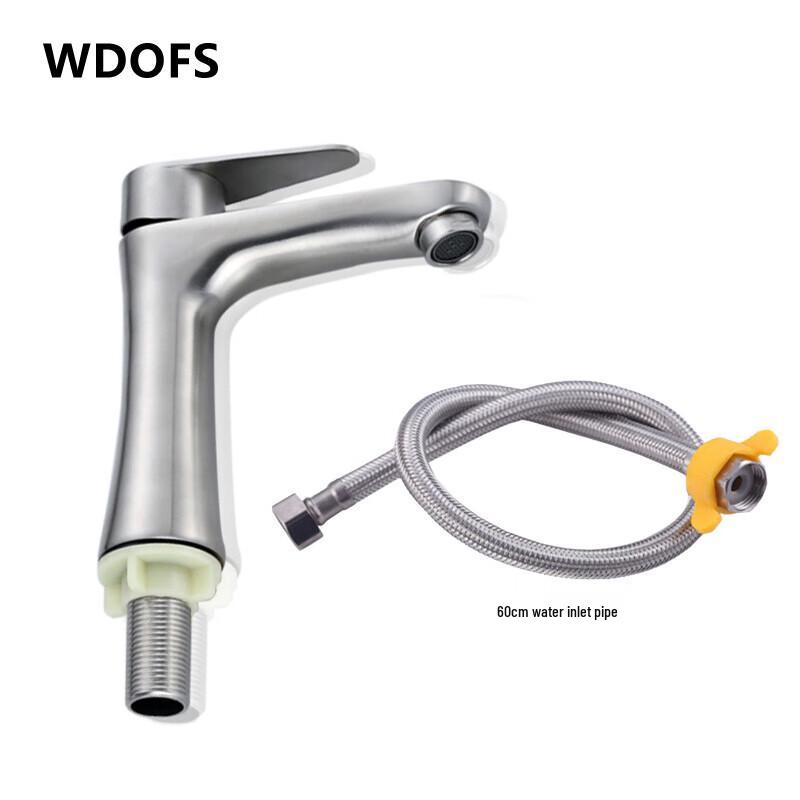 WDOFS 304 Stainless Steel Single Cold Basin Faucet