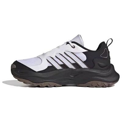 Maxxwavy Versatile Thick Sole Shock Absorbing Lightweight Low Top Running Shoes Unisex Running Shoes White Black IF8752