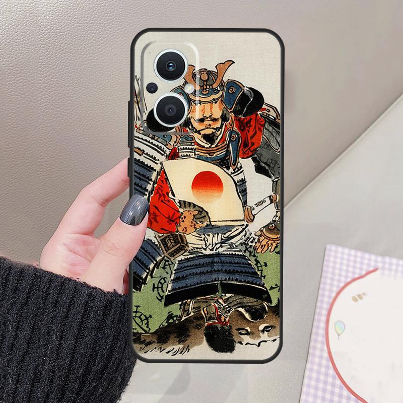 

Japanese Samurai Warrior Funda For OPPO Reno 11 12 13 14 Pro 11F 12F 13F 14F 7 8 Lite OPPO Find X9 X6 X5 X8 Pro Case OPPO Reno14
