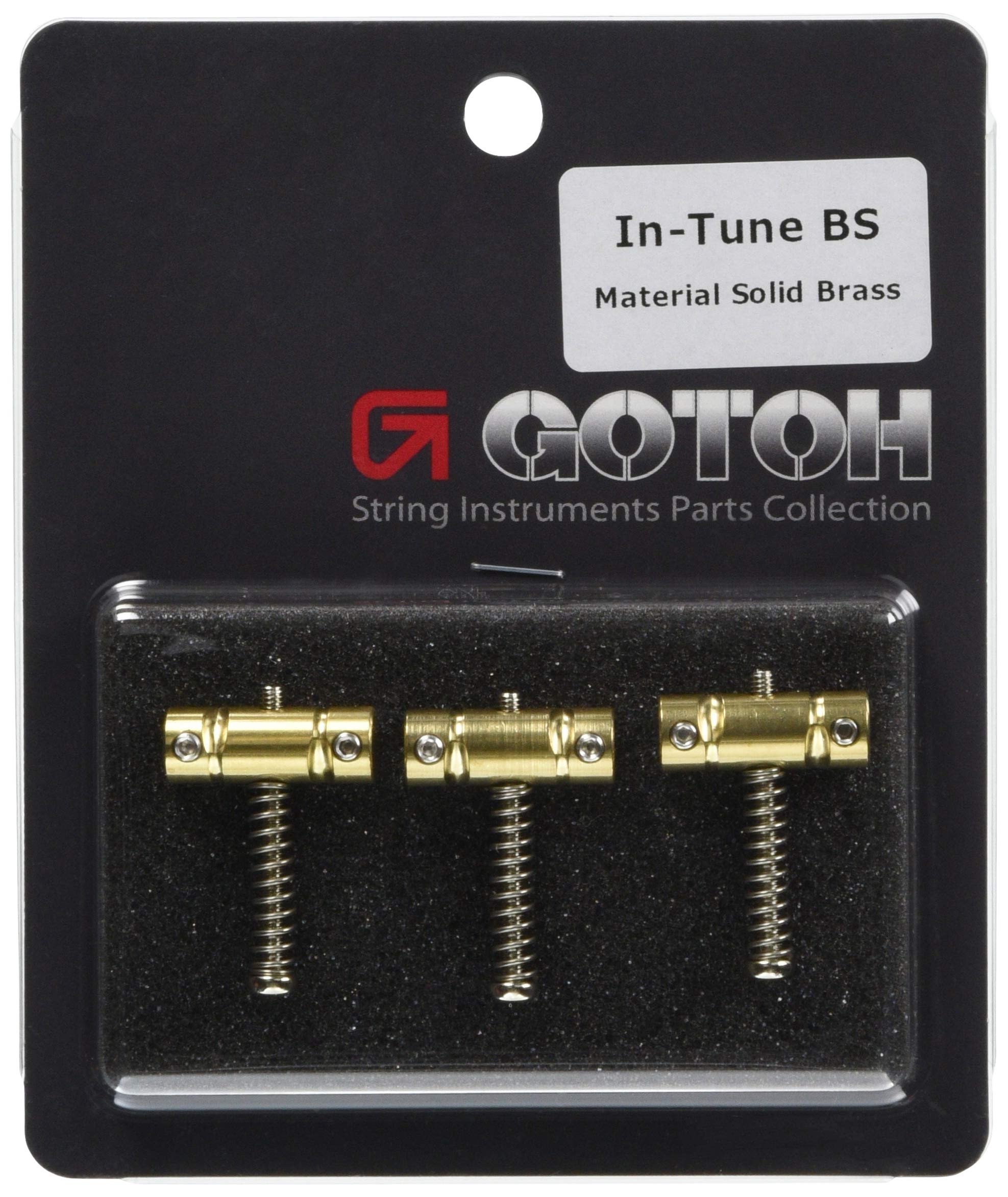 

GOTOH Bridge Saddle for Set of Brass Telecaster, 3, (PSS-ITB) In-TuneBS