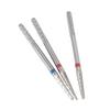 3pcs Nail Tungsten Steel Drill Bits Set Manicure Grinding Heads 2 In 1 Dual Head Nail Drill Bits for Home Nail Salon