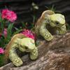 1 Piece of Cute Resin Rock Climbing Turtle Statue, Indoor and Outdoor Fish Tank Decoration, Flower Pot Decoration, Outdoor Garden Wall Hanging, Courty