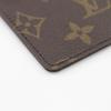 LOUIS VUITTON Portefeiulle Josephine Purse M60164 Three fold Brown Monogram canvas Women Used